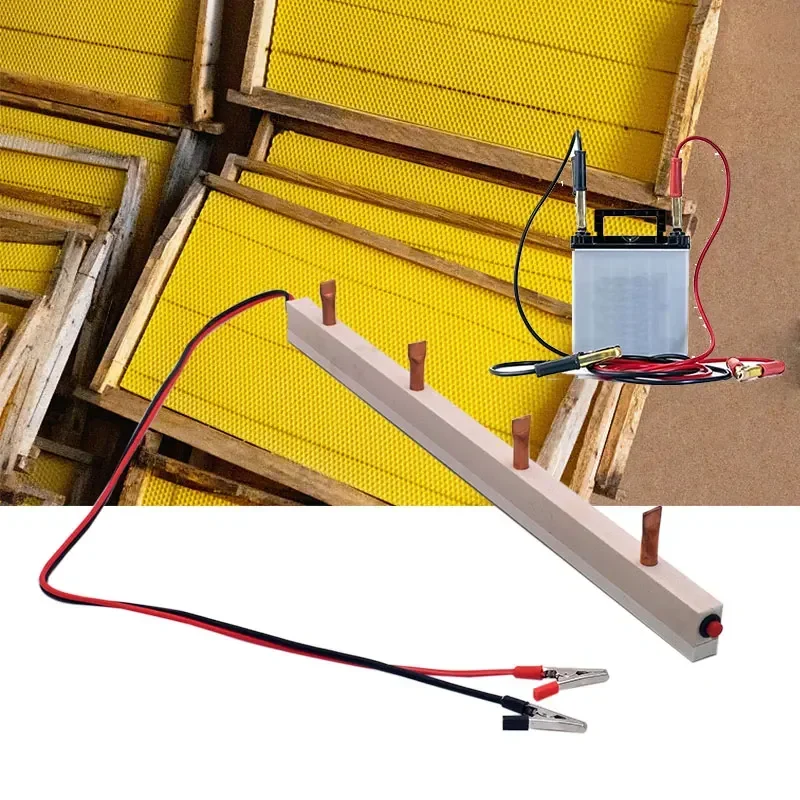 

Beekeeping Electric Embedder Heating Device Beehive Frame Wire Embedder 12V/24V Bee Hive Installer Equipment Beekeeper Tools