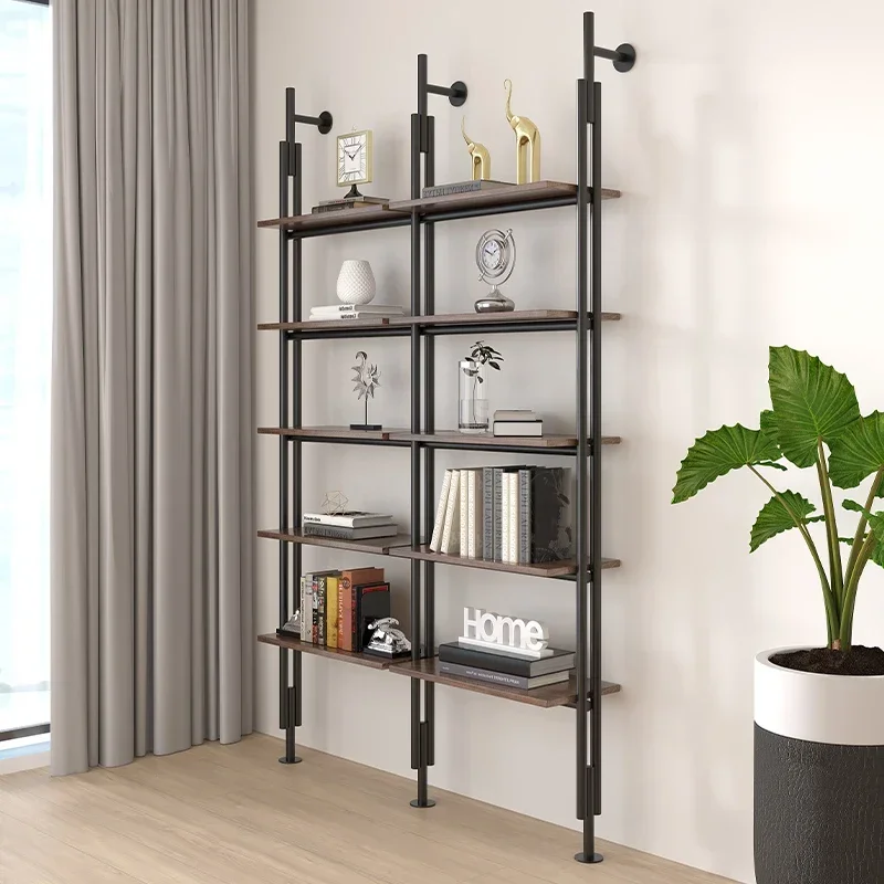 Modern Design Shelf Bookcases Organizer Save Space Storage Bookcases Organizer Living Room Home Furniture Rayonnages LLBC
