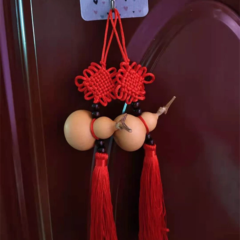 Large Gourd Natural Pendant Door Living Room Bedroom Window Sill Opening Chinese Knot With Faucet Extra Large Real Ornament