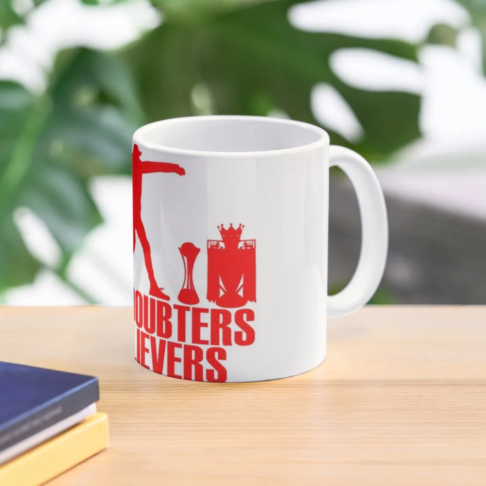 From Doubters To Believers Classic  Mug Cup Tea Image Design Printed Coffee Simple Handle Round Photo Gifts Drinkware Picture