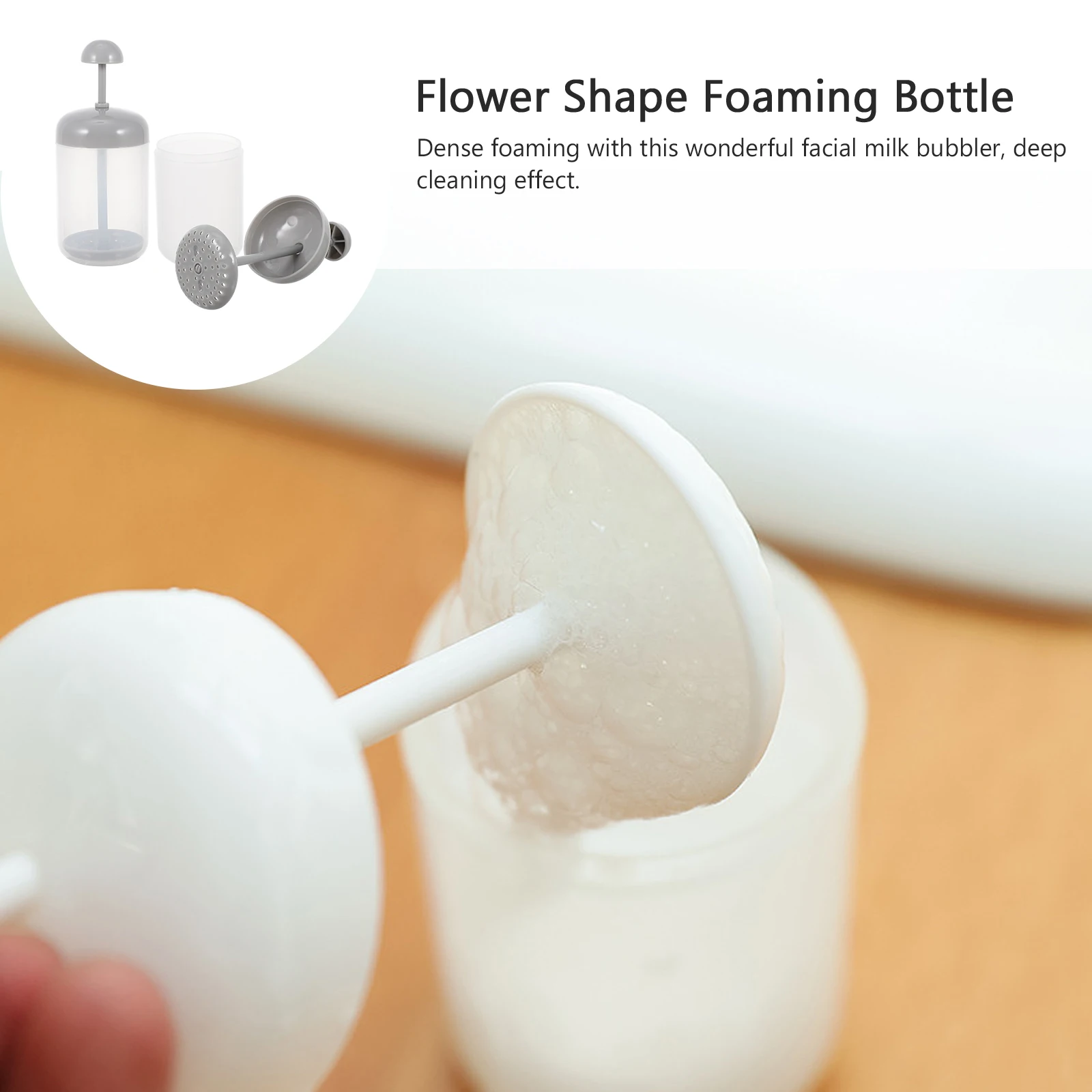 

2pcs Facial Foaming Maker Bubble Cleansing Tool Portable Skincare Foaming Cup Shampoo Hand Cleanser Shower Gel High Quality Pp