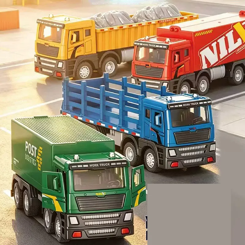 1 piece Children's Alloy Front-End Toy Inertia Construction Vehicle Model Car Christmas Gift