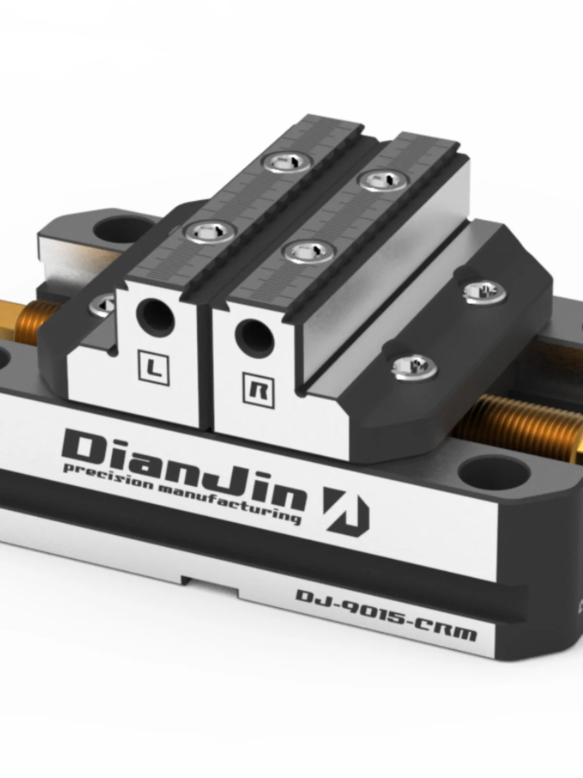 Four-five axis fixture self-centering vise concentric vise