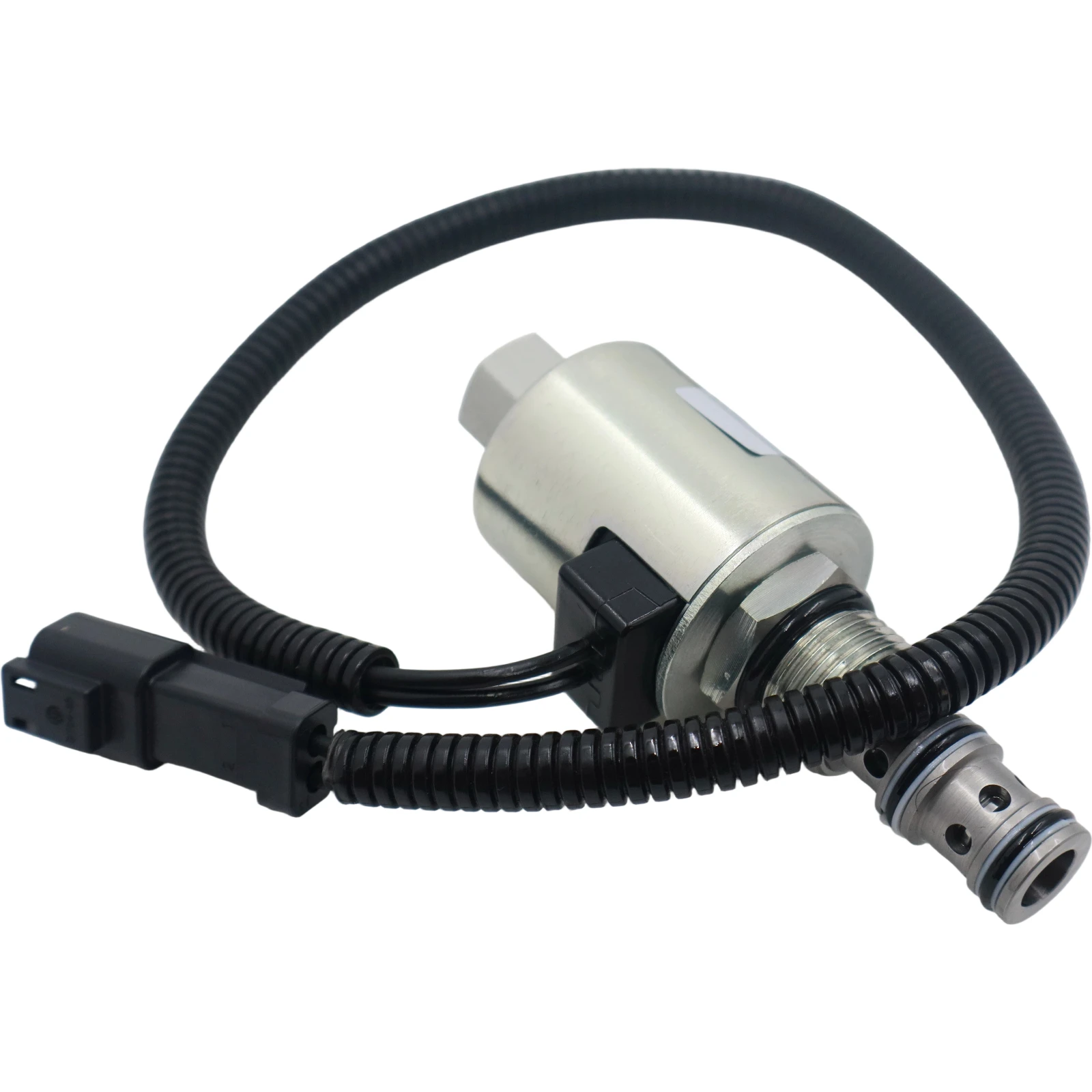 714-17-35202 24V Solenoid Valve Compatible for PC200-5 Excavator 6D95 Engine