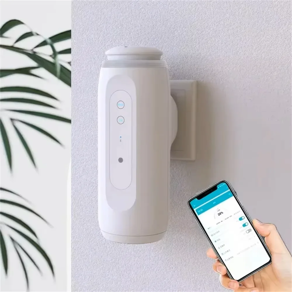 300m³ Wall Plug Aroma Diffuser Smart App Control Essential Oil Scent Machine Automatic Fragrance Sprayer Air Freshener for Home