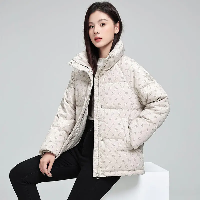 

Горячая зима 2025, новая женская модная короткая хлопковая куртка в стиле вестерн, корейское издание, свободная теплая хлопковая куртка с капюшоном контрастного цвета