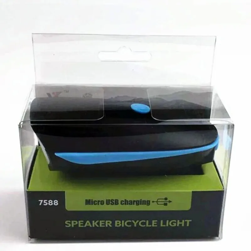 Swayboo Mountain Bike Light, Faróis de carro, Lanterna Brilho, Carregamento USB Carregado Chifre Bell, Equipamento de Equitação Noturna, Acessórios