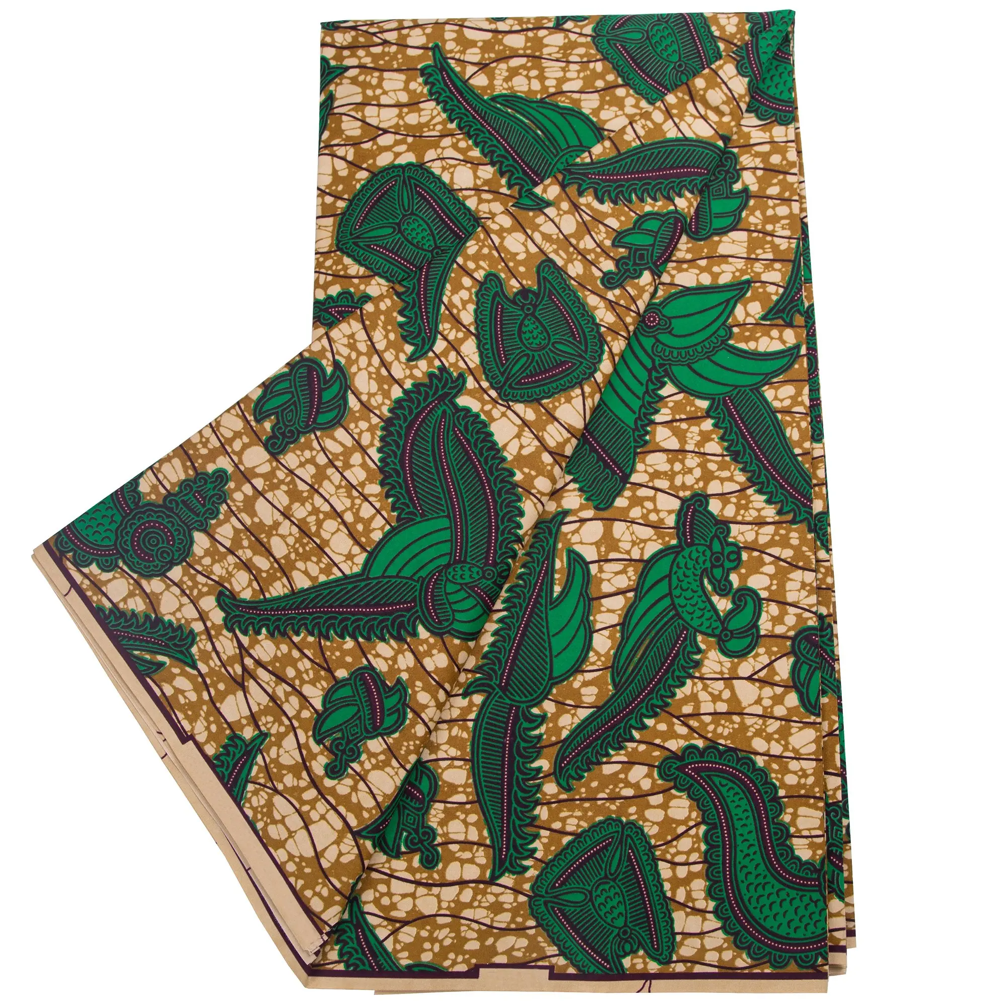 

African Ankara Wax Fabric Patchwork Nigeria Fabric Warp DIY Cloth Sewing Materials Africa Polyester Loincloth Tissu High Quality