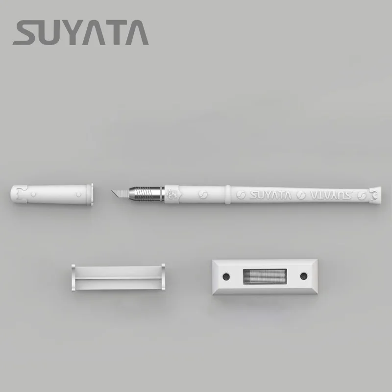 

Suyata Pen Blade Craft Knife Plastic Military Model Kit Art Doll Figure Handicraft Building Making Cutting Tool