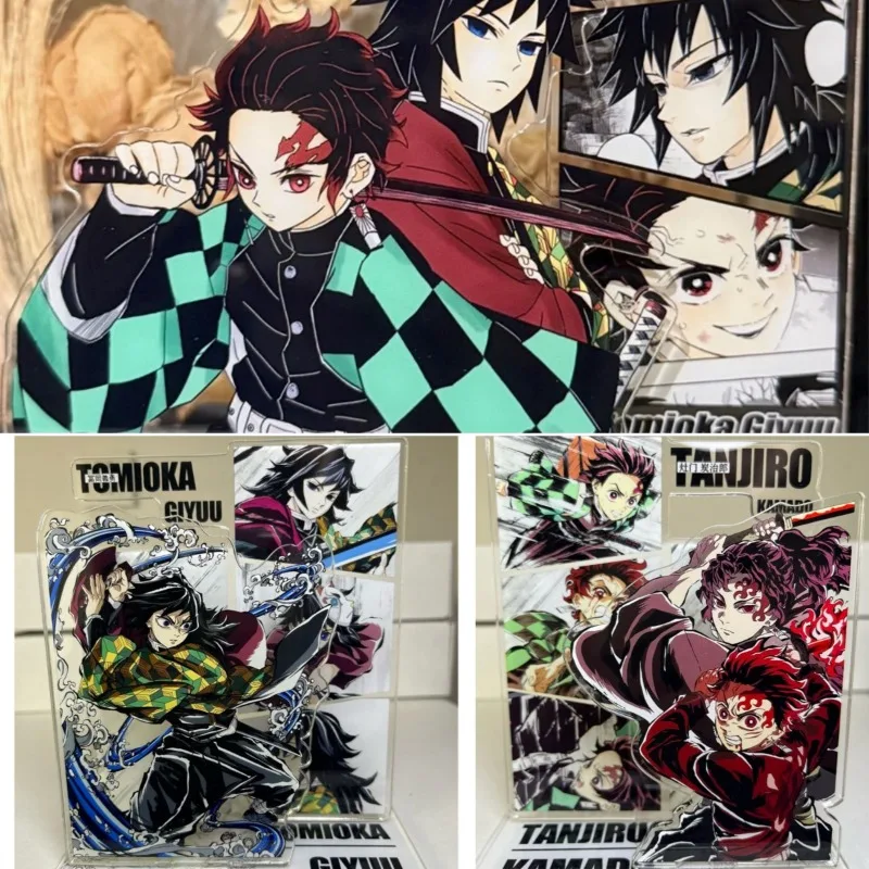 

Demon Slayer Tanjiro Giyuu Acrylic Stand High-value Anime Peripheral Tomioka Giyuu Kamado Tanjiro Student Desk Ornament Gift Toy
