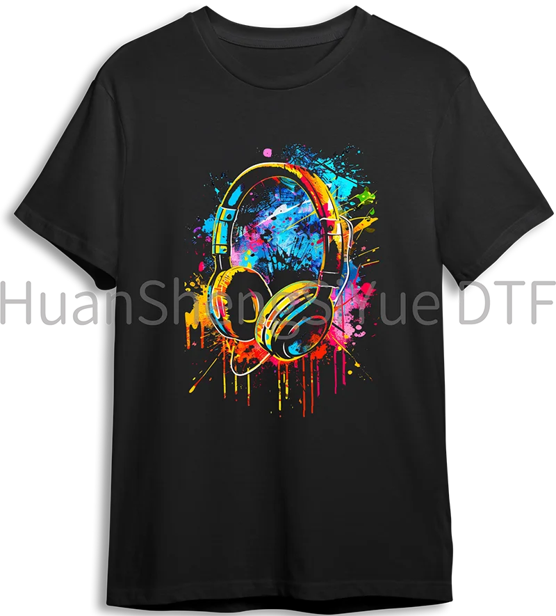 Paint Splash  ips Fashion Iron Patch Clothing T-shirt DIY hoodie Jacket sticker DTF Patch Is Waterproof view 3