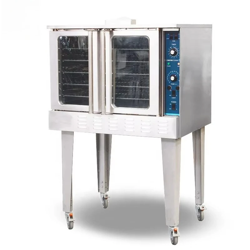 

Двухслойная коммерческая газовая электрическая конвекционная печь по индивидуальному заказу, многофункциональная газовая духовка Tandoor для пекарни, магазина, ресторана