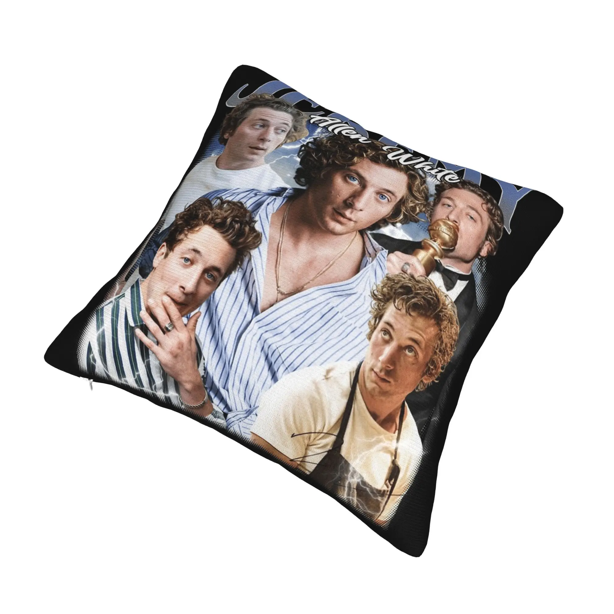 Jeremy Allen White The Bear Tv Show Pillowcase Printing Cushion Cover Decoration  Throw Pillow Case Cover Home Zippered 45*45cm