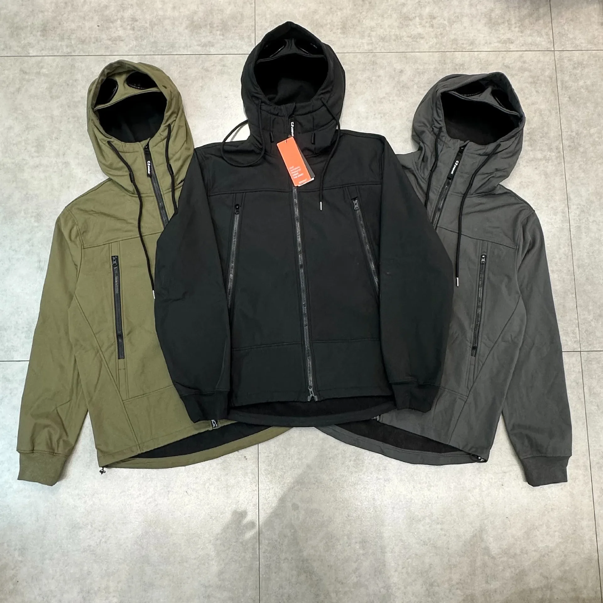Chaqueta holgada con cremallera a prueba de viento para hombre, abrigo informal de empresa de nuevo estilo, cárdigan abierto Unisex, abrigo cortavientos, Otoño e Invierno