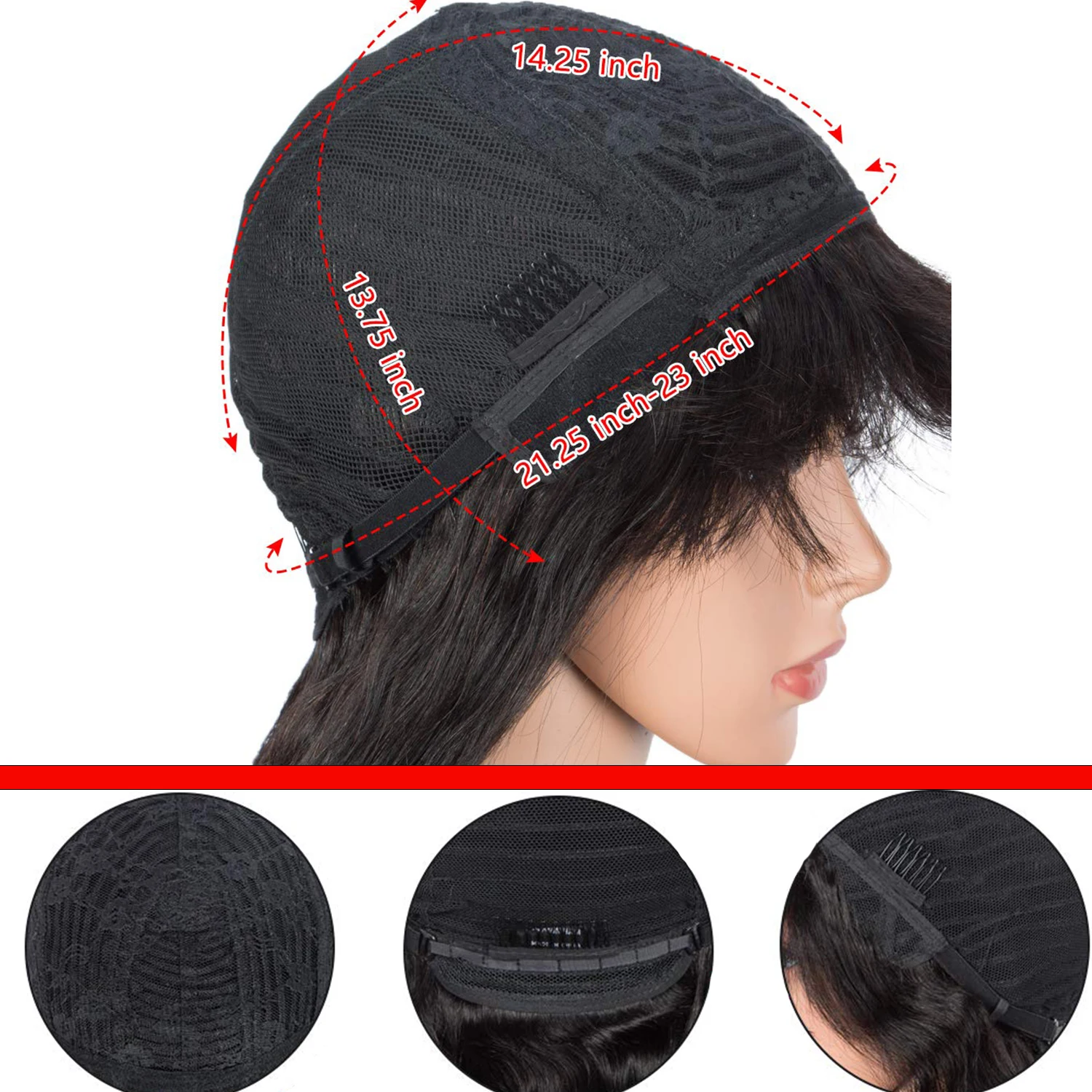 100% Human Hair Wig with Bangs Human Hair Body Wave 18-32 inch Brazilian Remy Hair Wig Natural Color Wig Body Wavy for Women