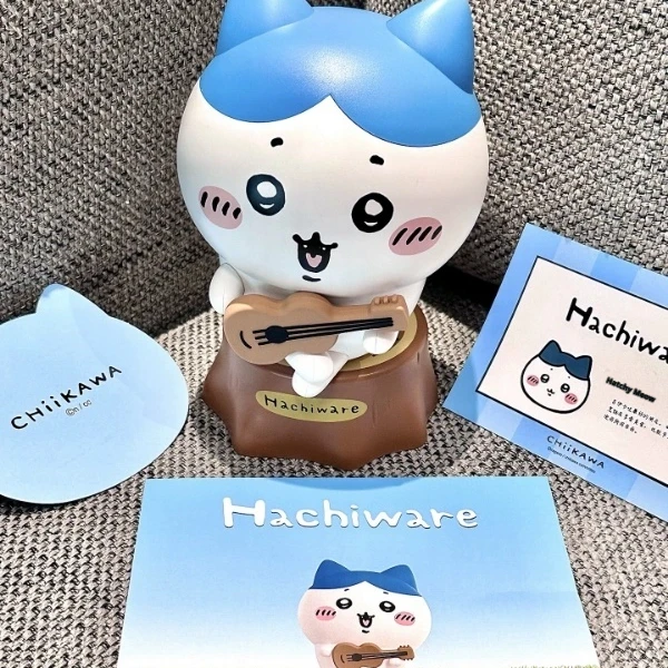 

Аутентичная серия Chiikawa Singing, Bluetooth-динамик, слепая коробка, фигурки Hachiware Usagi, настольные украшения, периферийные устройства в стиле аниме, подарки