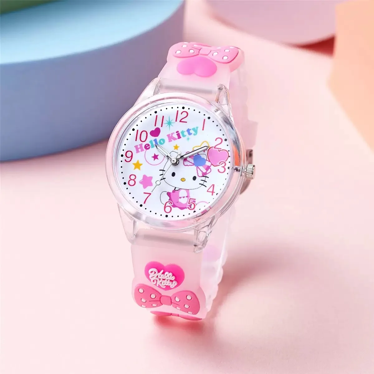 Sanrio hello kitty crianças relógio kuromi cinnamoroll kawaii quartzo casual minha melodia relógio de pulso feminino menina crianças presentes