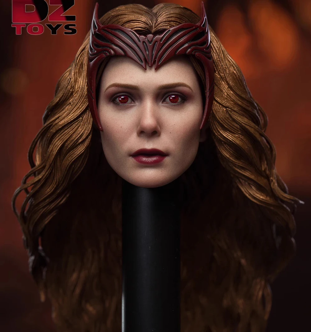 

1/6 BZZ TOYS BH191 Female Girl with Crown Head Sculpture Carving the Eyes Color can be Changed Model For 12" Action Figure DIY