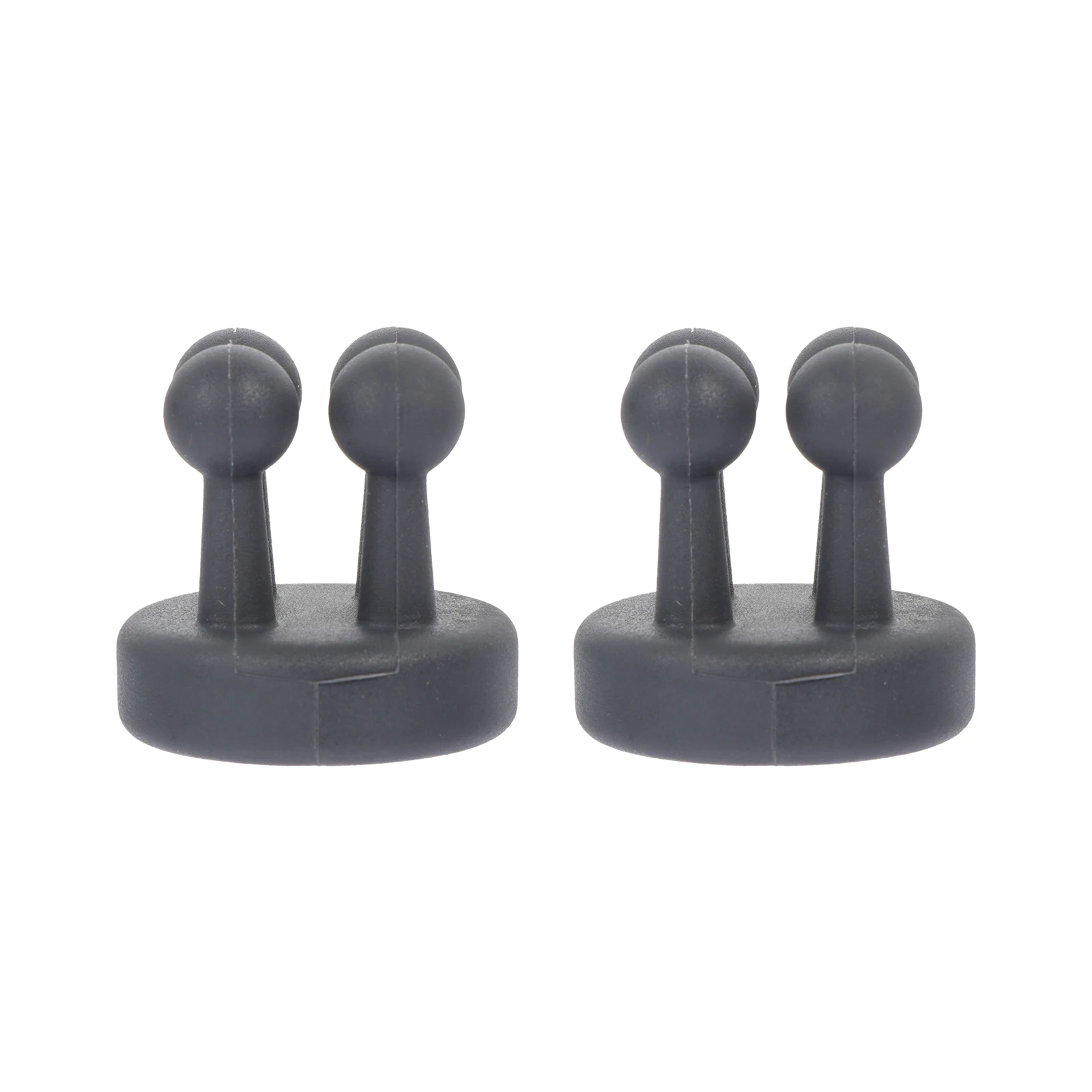 

2pcs Waterproof Silicone Wall Hooks No Damage Hangers Black Multipurpose Bathroom Kitchen Storage Ceramic Tile Wardrobe Hook