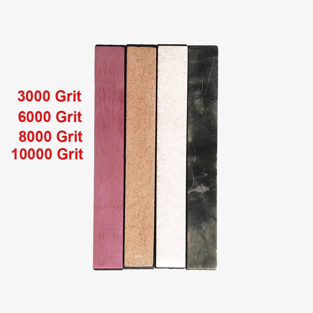 8pcs 200#-10000# Grit Apex Pro Pencil Sharpener Whetstone Oilstone Grinder holder Knife Sharpening Stone Set System+Anti-slip