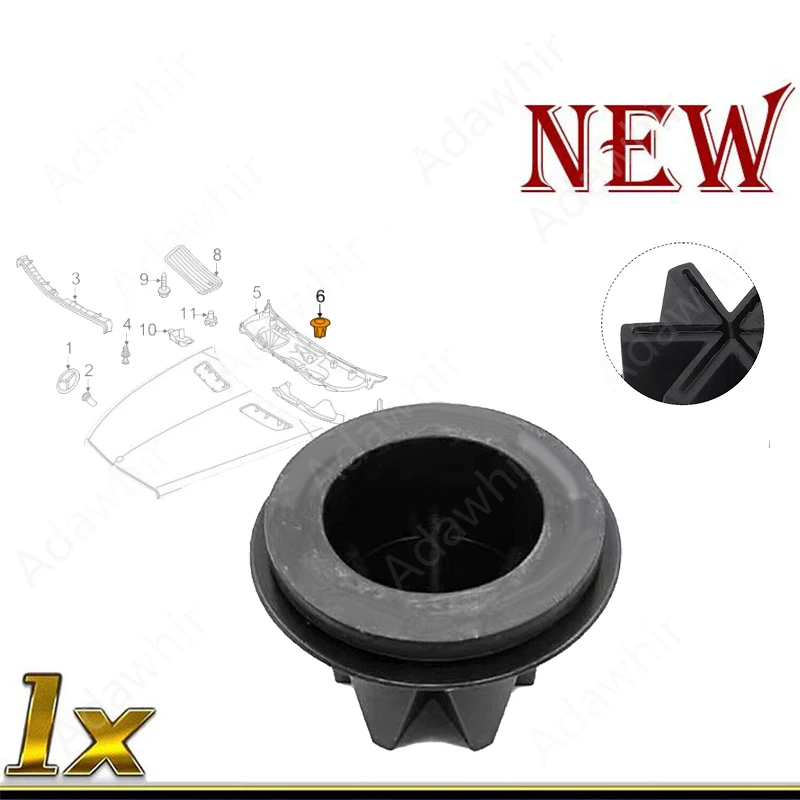 

Крышка вентиляционного отверстия решетки капота A0009981401 для Mercedes CL-класса (для C216) и S-класса (для W221)