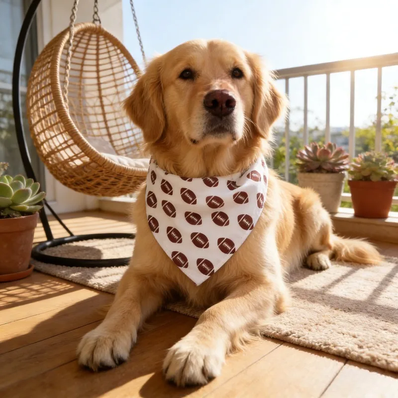 

Cartoon Pet Bandana Cute Yellow Duck Design Soft Comfortable Adjustable Triangle Scarf Bib Decoration Accessory for Small Medium