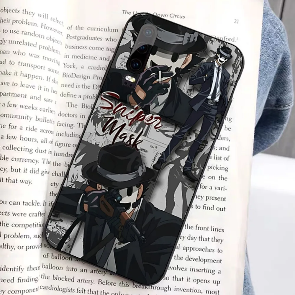 Anime High Rise Invasion Sniper Mask Phone Case For Huawei Honor 10 lite 9 20 7A 9X 30 50 60 70 pro plus Soft Silicone Cover