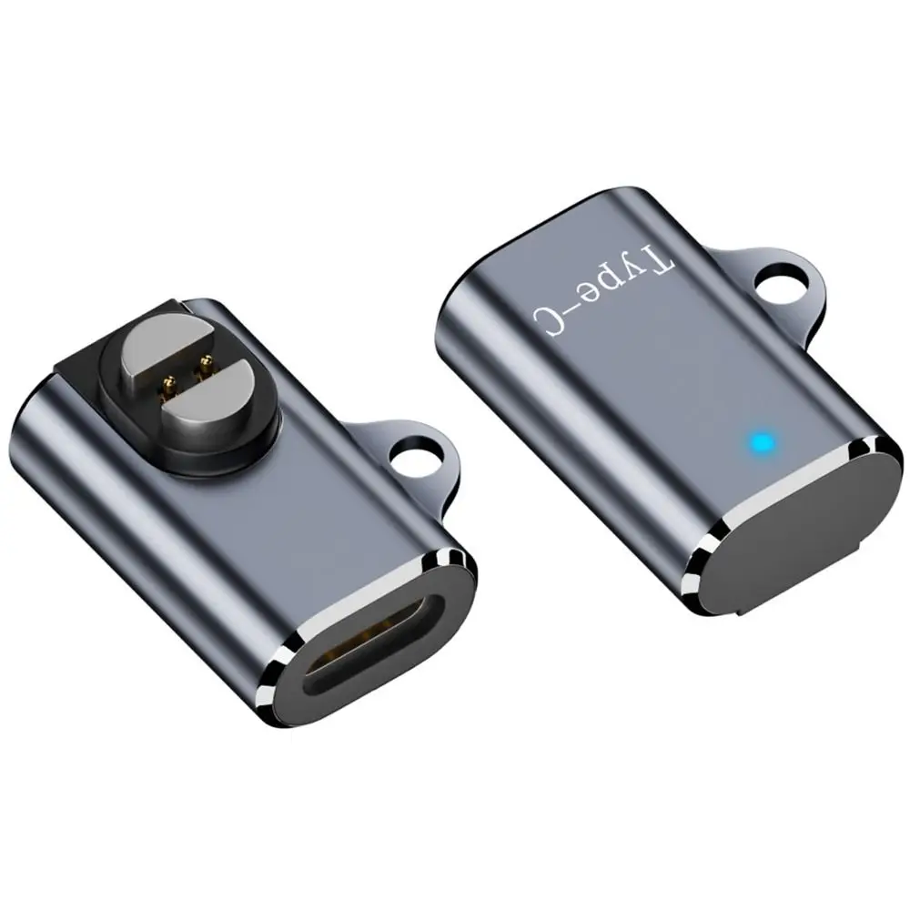 Зарядный адаптер USB-C для наушников с костной проводимостью, зарядное устройство со светодиодным индикатором из алюминиевого сплава, безопасное и стабильное для Suunto Wing/Sonic