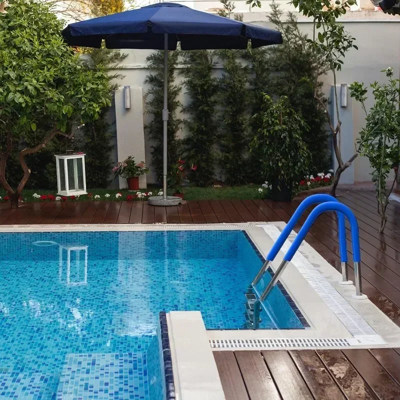 Cubierta de barandilla de piscina, manga de agarre de barandilla de mano antideslizante, agarre de riel para piscina, manga de agarre de seguridad (6 pies)