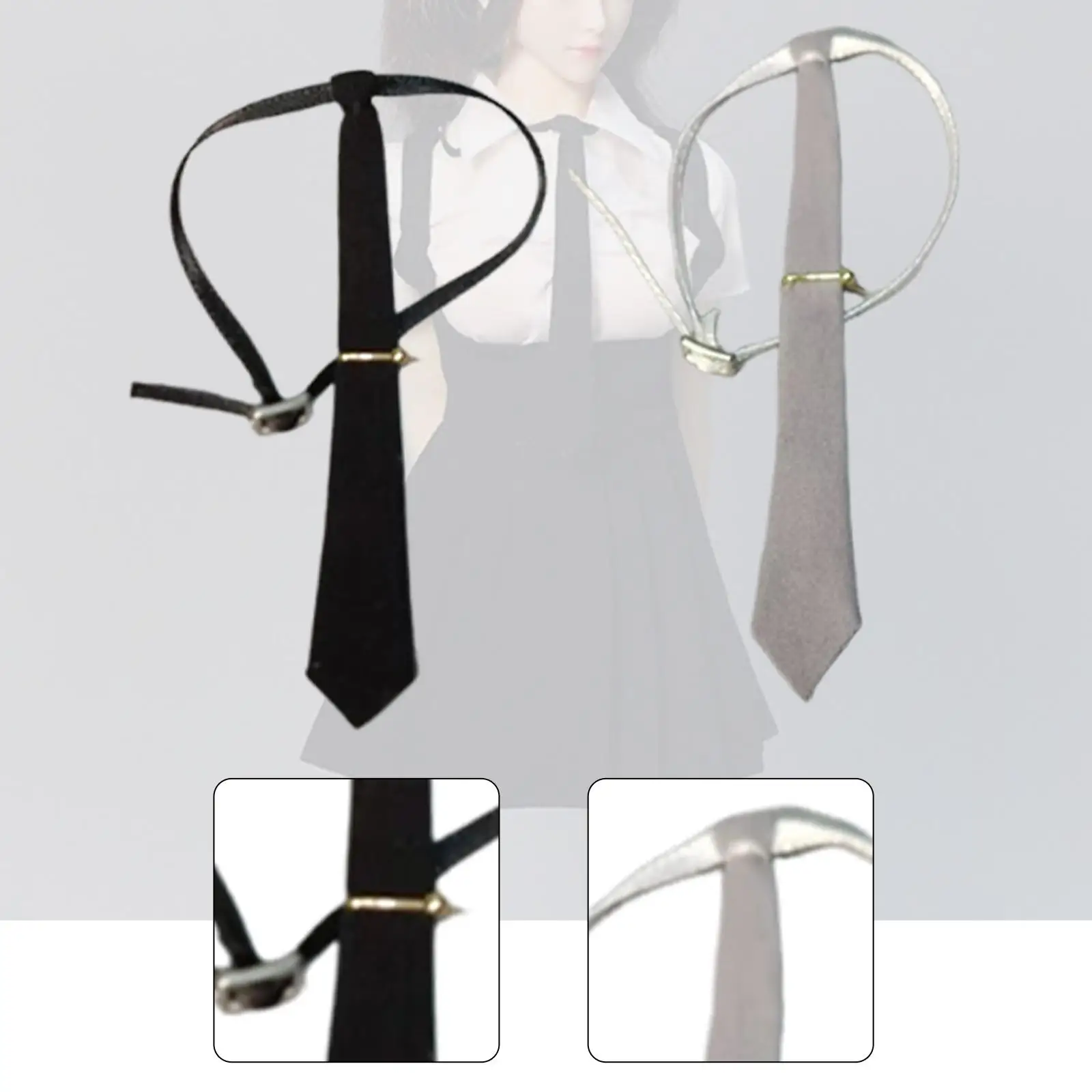 

1/6 масштаб галстук модный аксессуар для платья косплей костюм аксессуар женский галстук для 12 дюймов женская кукла фигурки героев