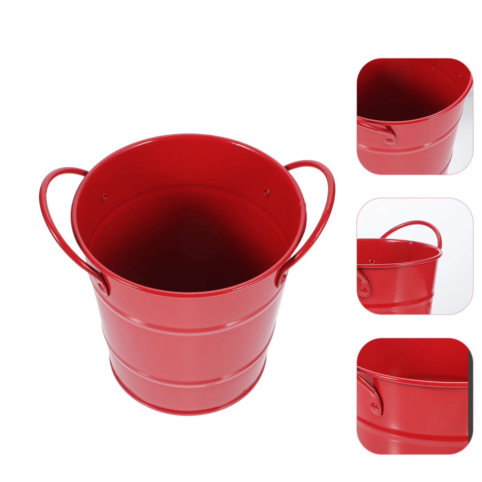 

Iron Pen Holder Desktop Stationery Cup With Smooth Edges, Makeup Brush Organizer, Desk Storage Box For Office Home Decor