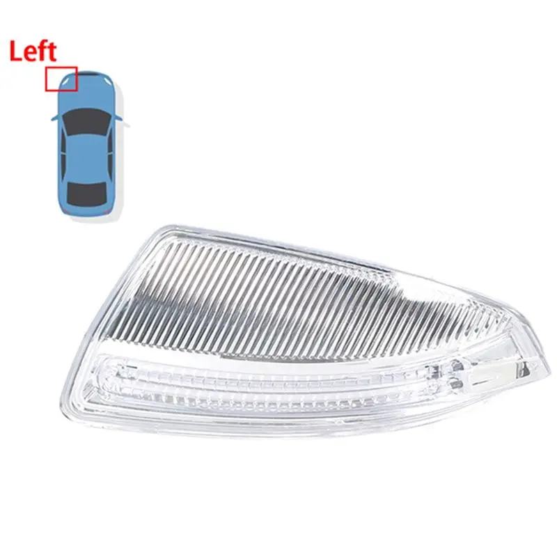 2X Left Side Rearview Mirror Turn Signal Light For W164 W204 W639 ML300 ML320 ML500 C250 C300 C350