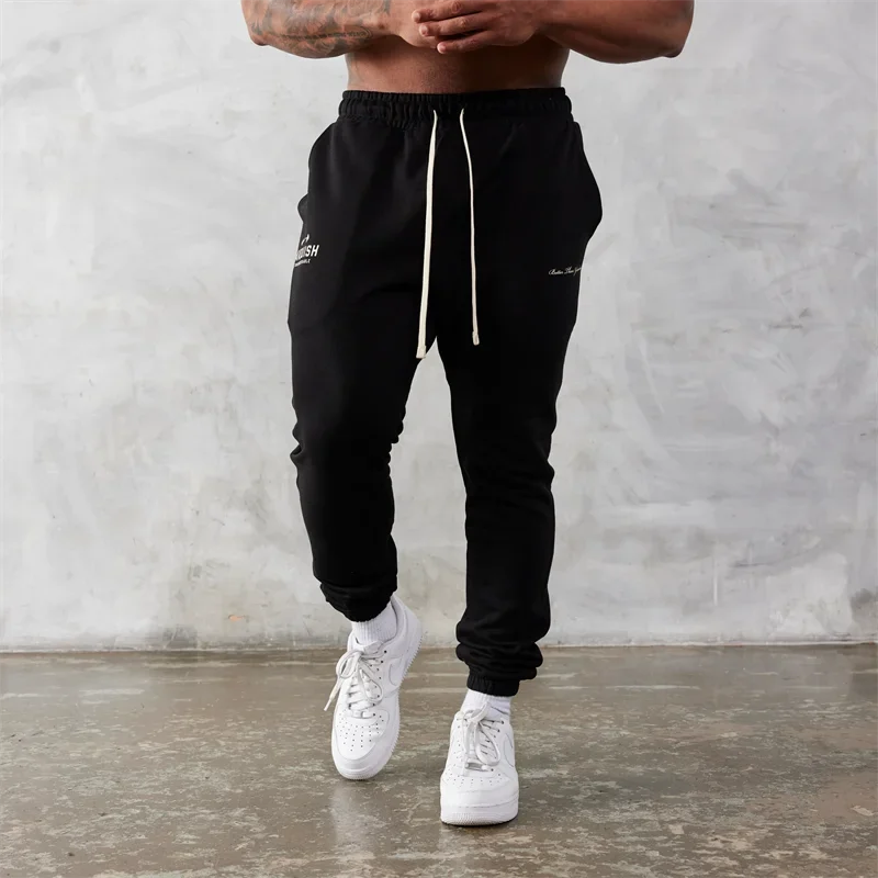 

Men's tapered sports pants, casual jogging pants, cotton pants, running, basketball, training, fashion