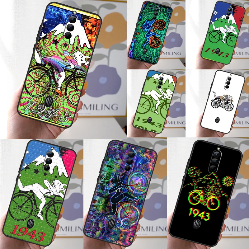 LSD Albert Hofmann Bicycle Day Case For ZTE Red Magic 8S 8 9 Pro Plus Cover For Nubia Red Magic 6 7 6S 7S Pro 6R 5S 5G