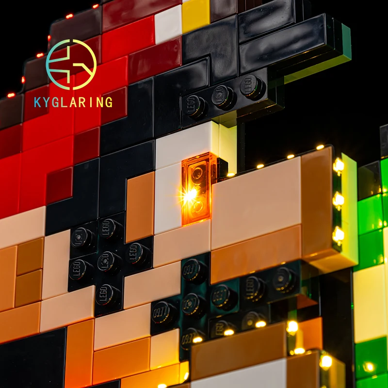 Kyglaring Light Kit For 71438 Super Marioed World: Marioed Yoshis Building Blocks LED Kit Toys (NOT Include the Model) view 5