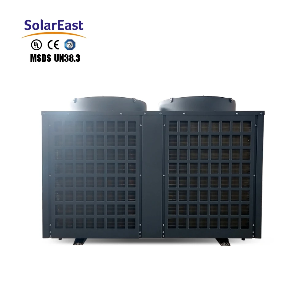 22KW/32KW/38KW45KW/75KW/90KW/100KW/200KW R410a الهواء مضخة تسخين المياه سخان المياه التجارية الكهربائية/تسخين المياه بالطاقة الشمسية