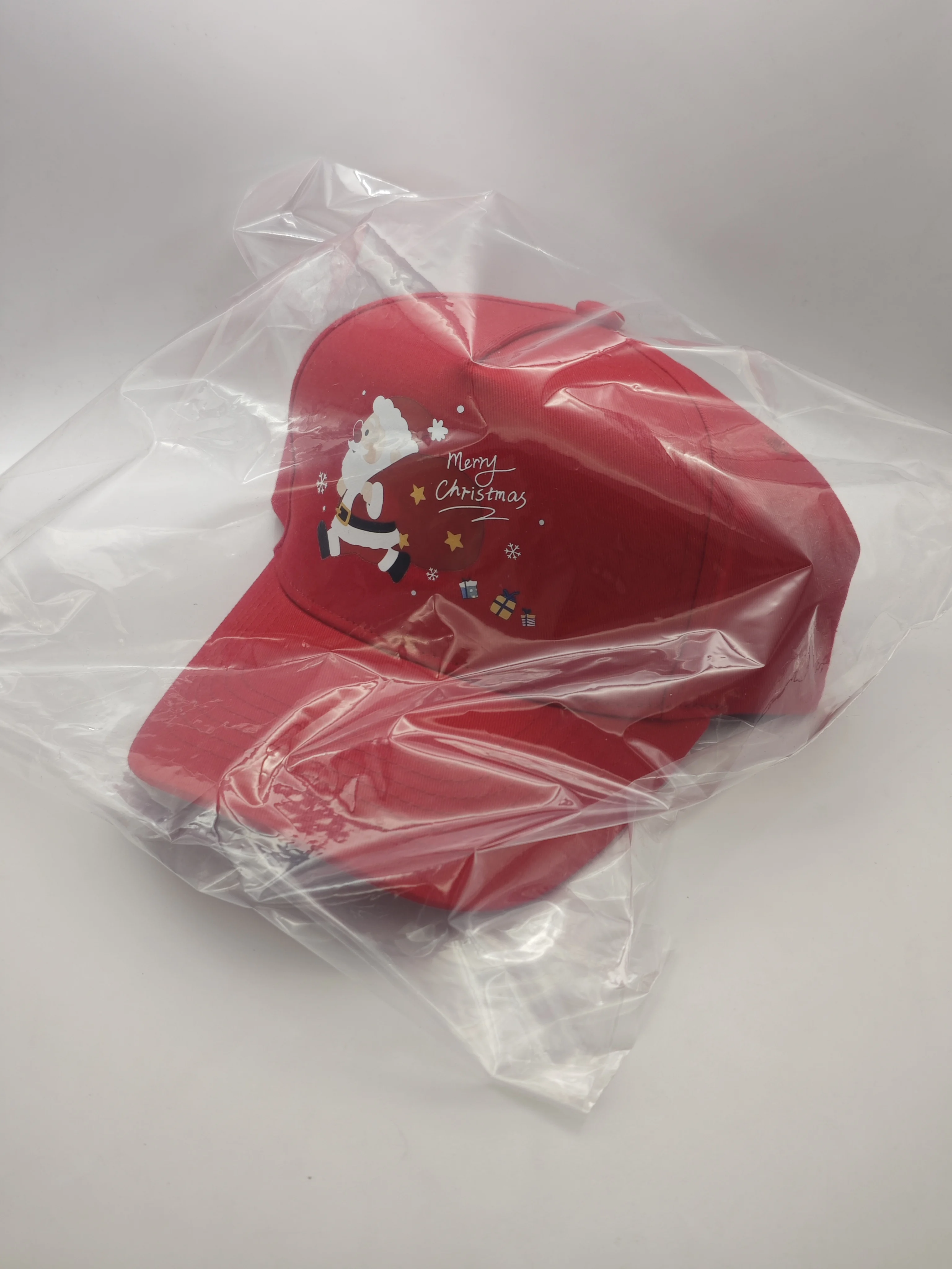 Bonito chapéu de beisebol de férias de Natal feminino masculino Natal floco de neve Santa boné de beisebol snapback ajustável