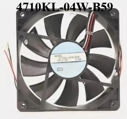 Brand New 4710KL-04W-B59 E01 DC 12V 0.72A 120X120X25Mm Server Cooling Fan Expedited Shipping