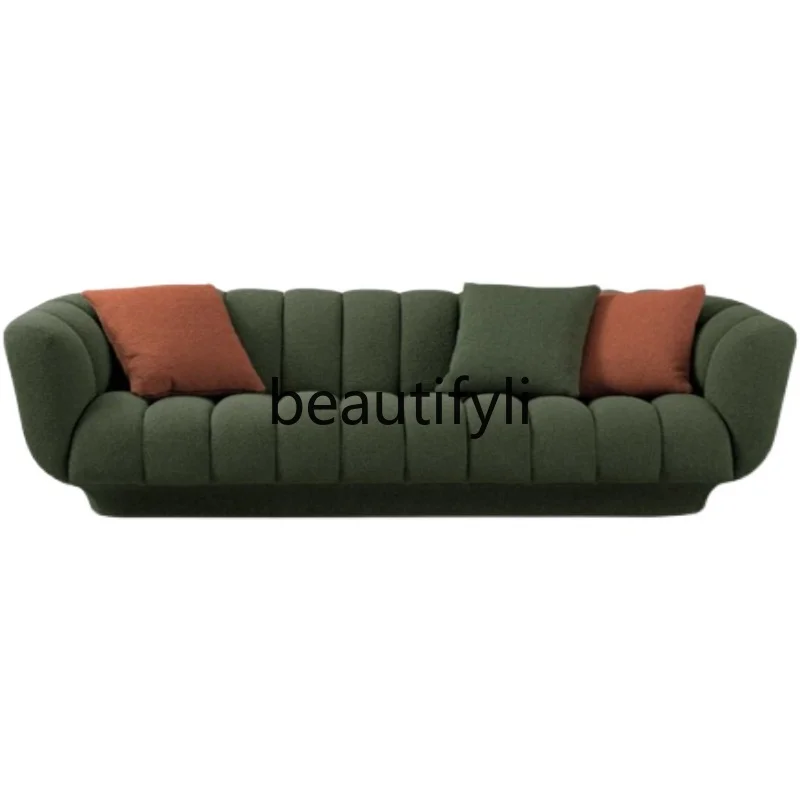 Complete fabric soft bag multi-person meeting sofa