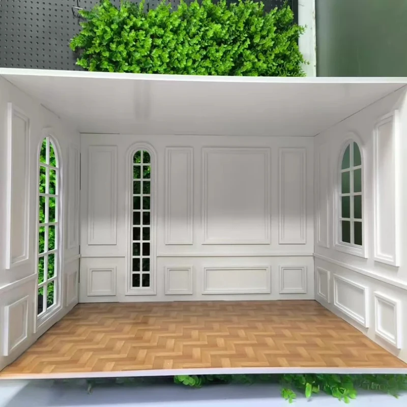 

Кукольный домик 1/6 в уютном домашнем стиле, масштаб 1:6, ручной работы, для кукол PP FR, модных кукол, диорама