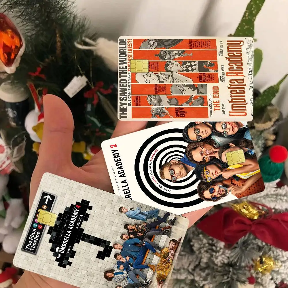 The Umbrella Academy Different Styles Poker Sticker Film Tape Skin for Credit Card Debit Card Big Chip