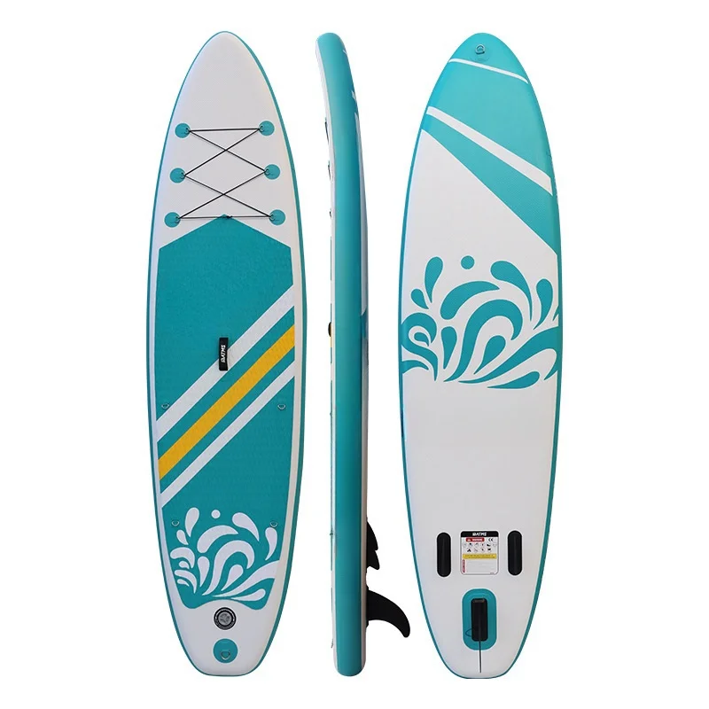 Inflatable paddle board surfing board for water skiing, fishing, racing paddle board sports