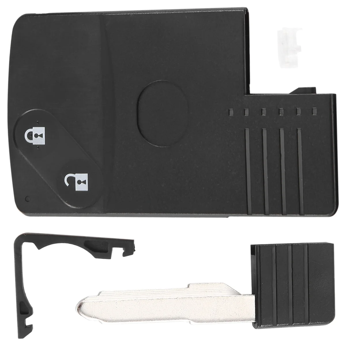 2 Button Smart Card Remote Key Shell Case for 5 6 -7 -9 RX8 Miata