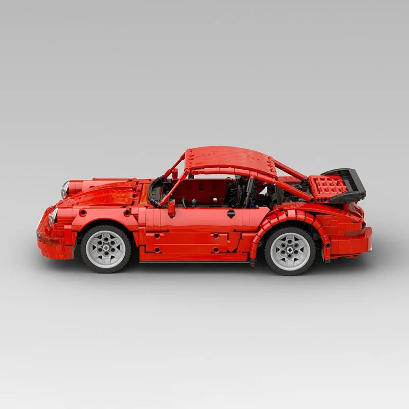 بطل سرعة السيارات Moc قوالب بناء وحدات سوبر سيارة رياضية نموذج التكنولوجيا كتل عيد الميلاد لتقوم بها بنفسك لعبة هدية البناء #3