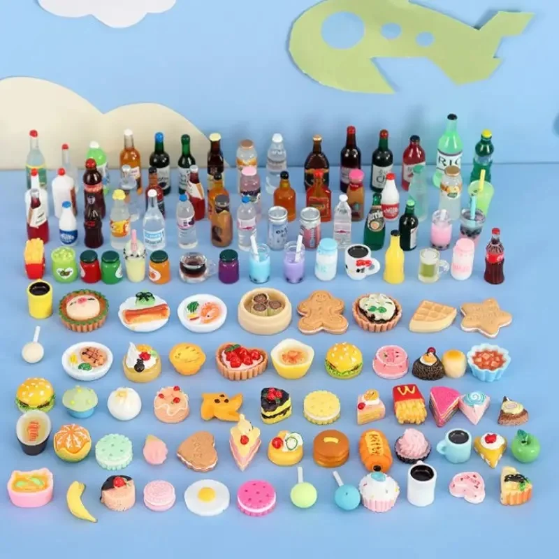 New Style, Various Colors, Styles, Quantity, Random Food And Play Sets, Bread, Drinks, Donuts, Some Models, Children's Gifts