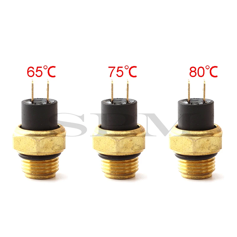 M16 65/75/80℃ Radiator Thermal Fan Switch Water Cooled Temperature Sensor For ATV Buggy Quad Scooter Motorcycle Engine Parts