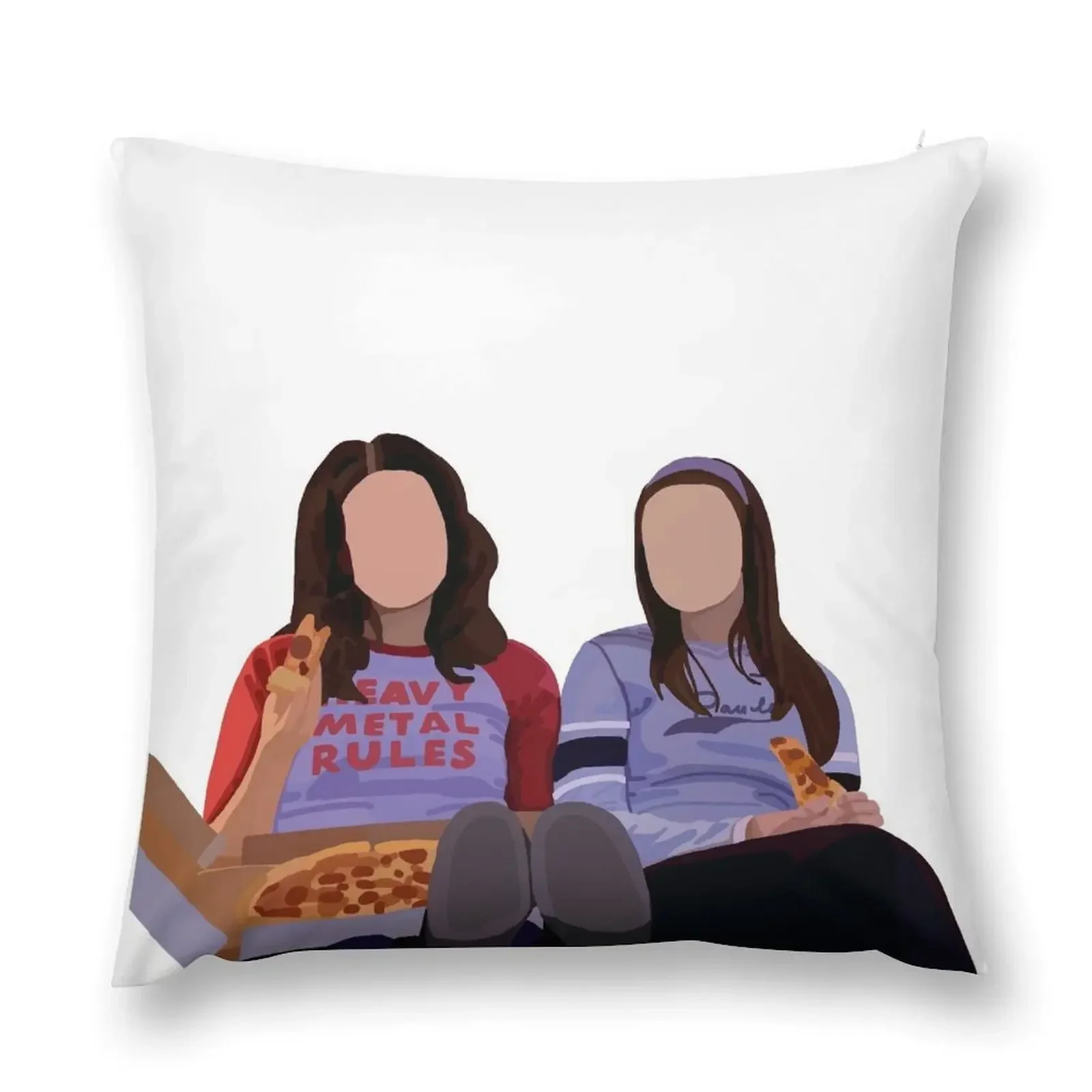 

Rory and Lorelai Throw Pillow Marble Cushion Cover christmas ornaments 2025 Pillow Covers Decorative pillow
