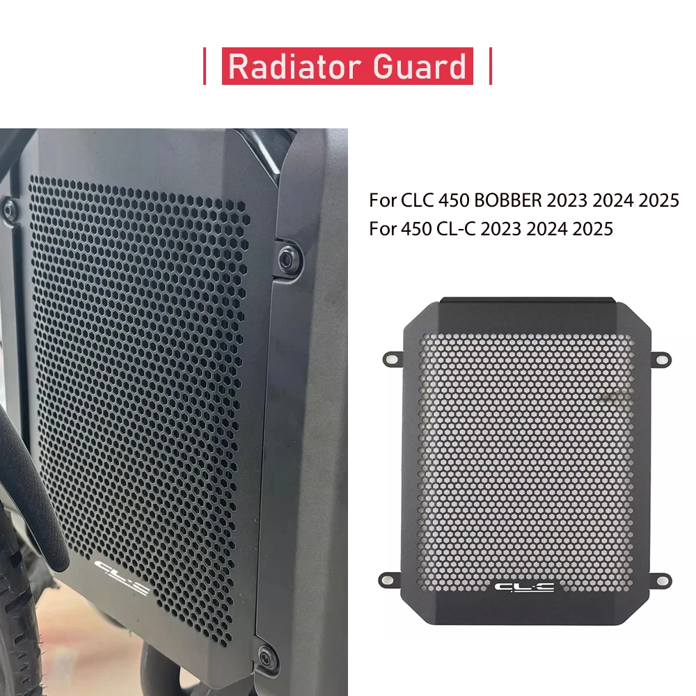 オートバイアクセサリーラジエーターガードグリルカバー保護カバー-cfmoto-clc450-ボバー-450-cl-c-2023-2024-2025