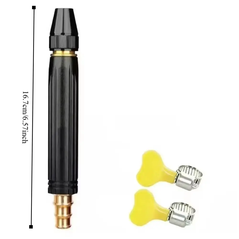 แบบพกพาล้างรถหัวฉีดปรับโดยตรงสเปรย์หัวฉีดสเปรย์โดยตรงน้ําหนักเบาแรงดันสูงสวนรดน้ําท่อ Home Use