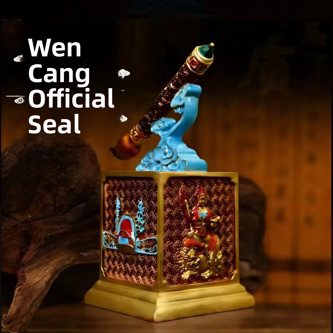 teacher-recommended-feng-shui-study-desk-decoration-pen-holder-official-seal-student-success-celebration-decoration